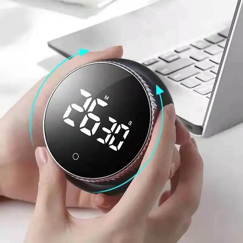Mechanical Manual Digital Timer Magnetic Kitchen Timer Cooking Study Stopwatch Fitness Countdown Alarm Clock Kitchen Accesory