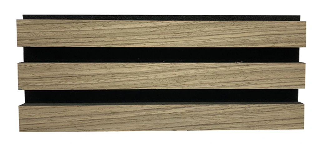 Qin room soundproof panel polyester fiber wood bar grille sound absorbing board office area decorative materials