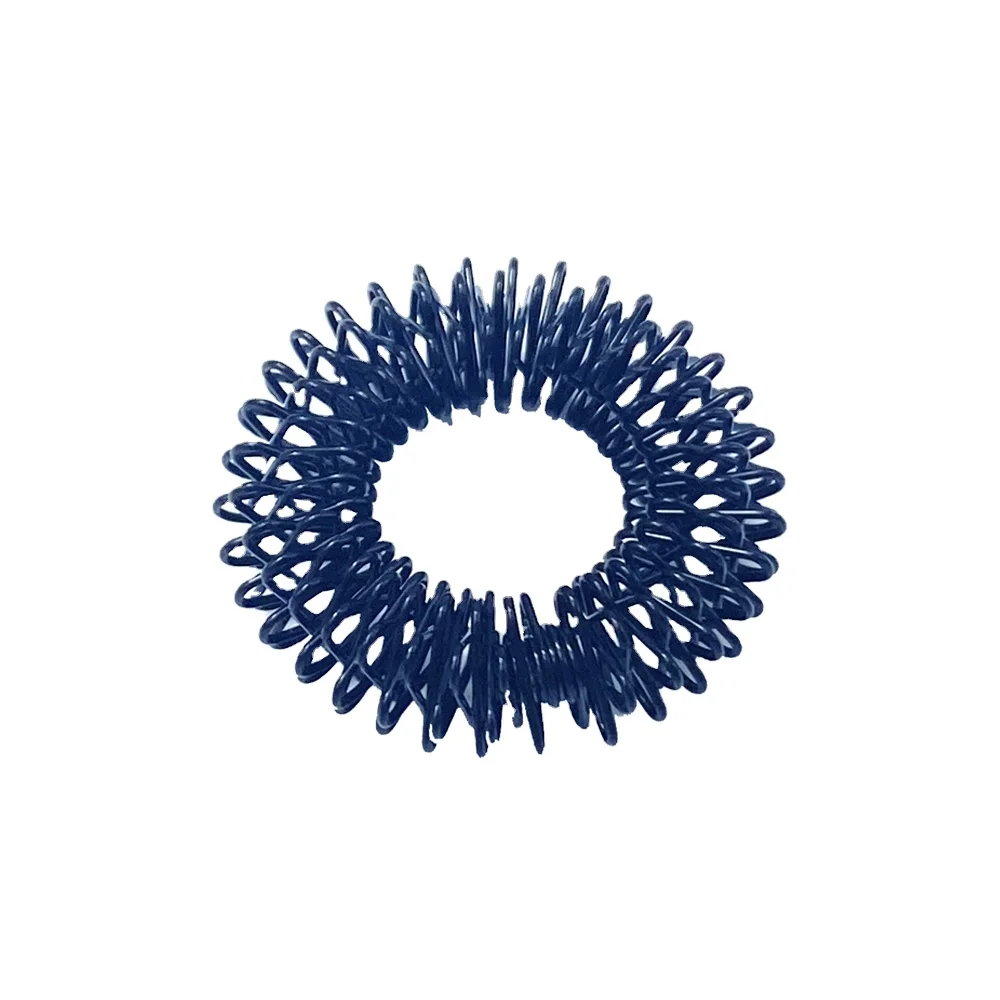 Spiky Sensory Acupressure Stress Reducer Relief Massager Acupuncture  Finger Ring  Spring