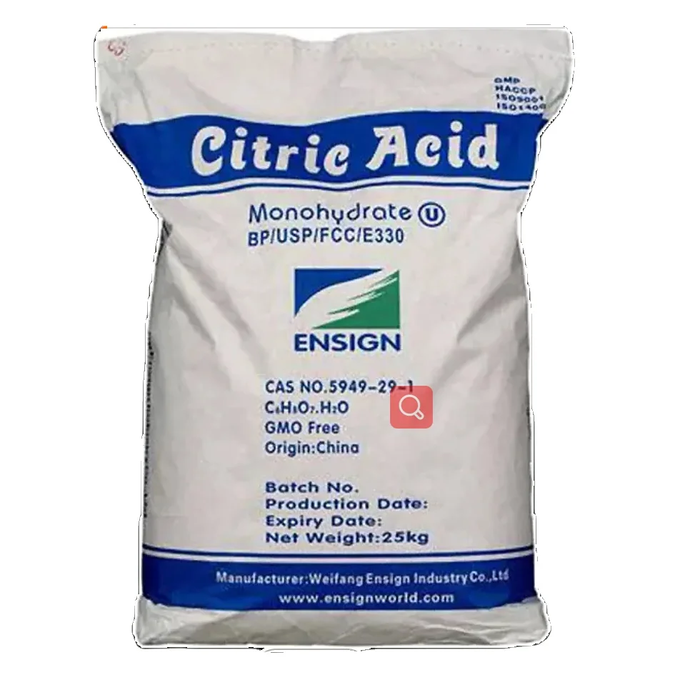 natural preservative Citric Acid Anhydrous for food beverage