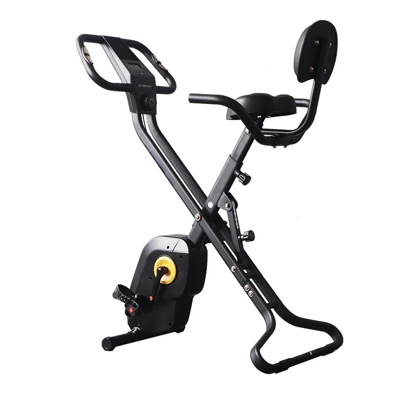 2024 Hot Sale Portable Adjustable Saddle Body Shape X Bike Fitness Equipment Folding Bike For Indoor Outdoor Use