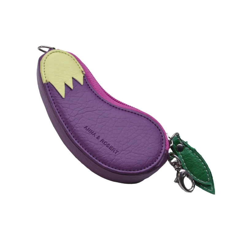 Cute nice cartoon features fruit coin wallet