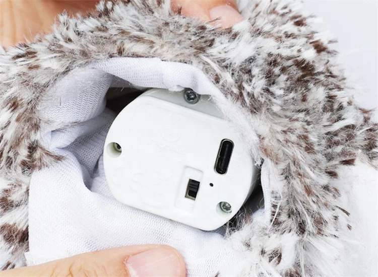 Interactive Cat Toy Auto Beating Wings Flying Bird Cat Toys Rechargeable Automatic Chirping Owl Cat Toy With Catnip