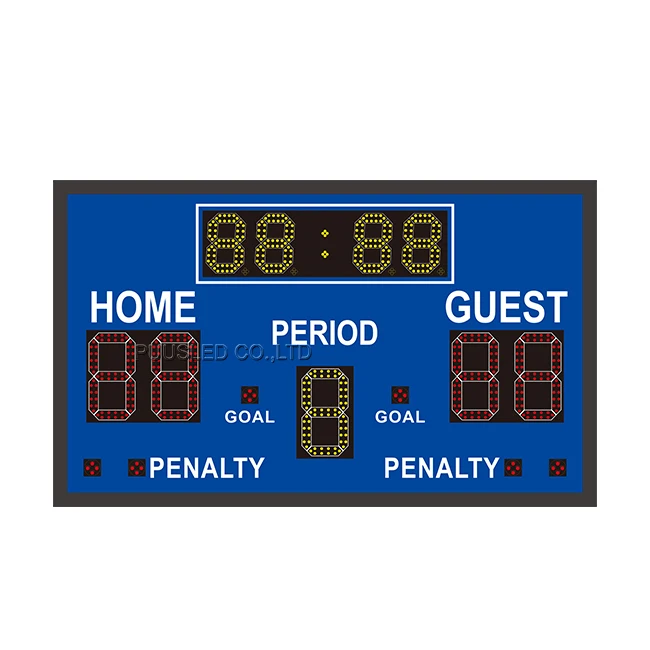 LED sports hockey scoreboard LED sport gametime display LED hockey scoreboards for hockey games