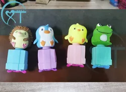 Wholesale Manufacturers Cartoon Box Dinosaur Egg Pinch Squeeze Toys Decompression Vent Pet Gift Flip *# Toy