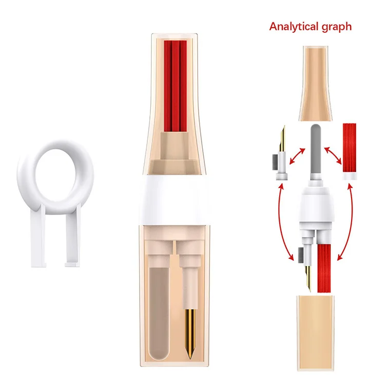 3in1 keyboard earphone cleaning tool pen brush set clean multi function tools earphone cleaning kit for airpods pro