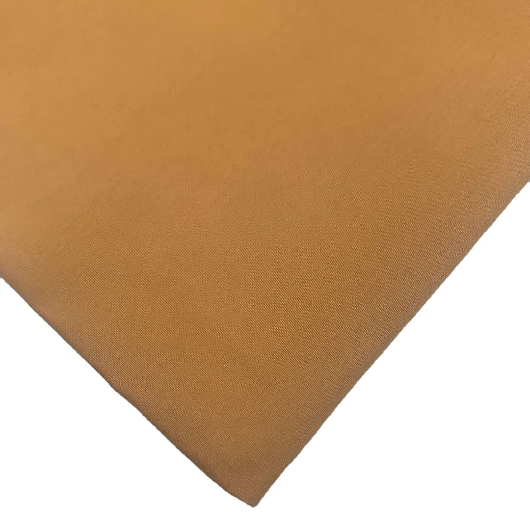 Polyester PA coated cotton velvet-like memory fabric for jackets and outdoor wear