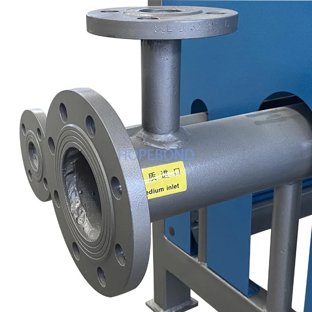 Electric thermal fluid heater for industrial heating thermal oil furnace