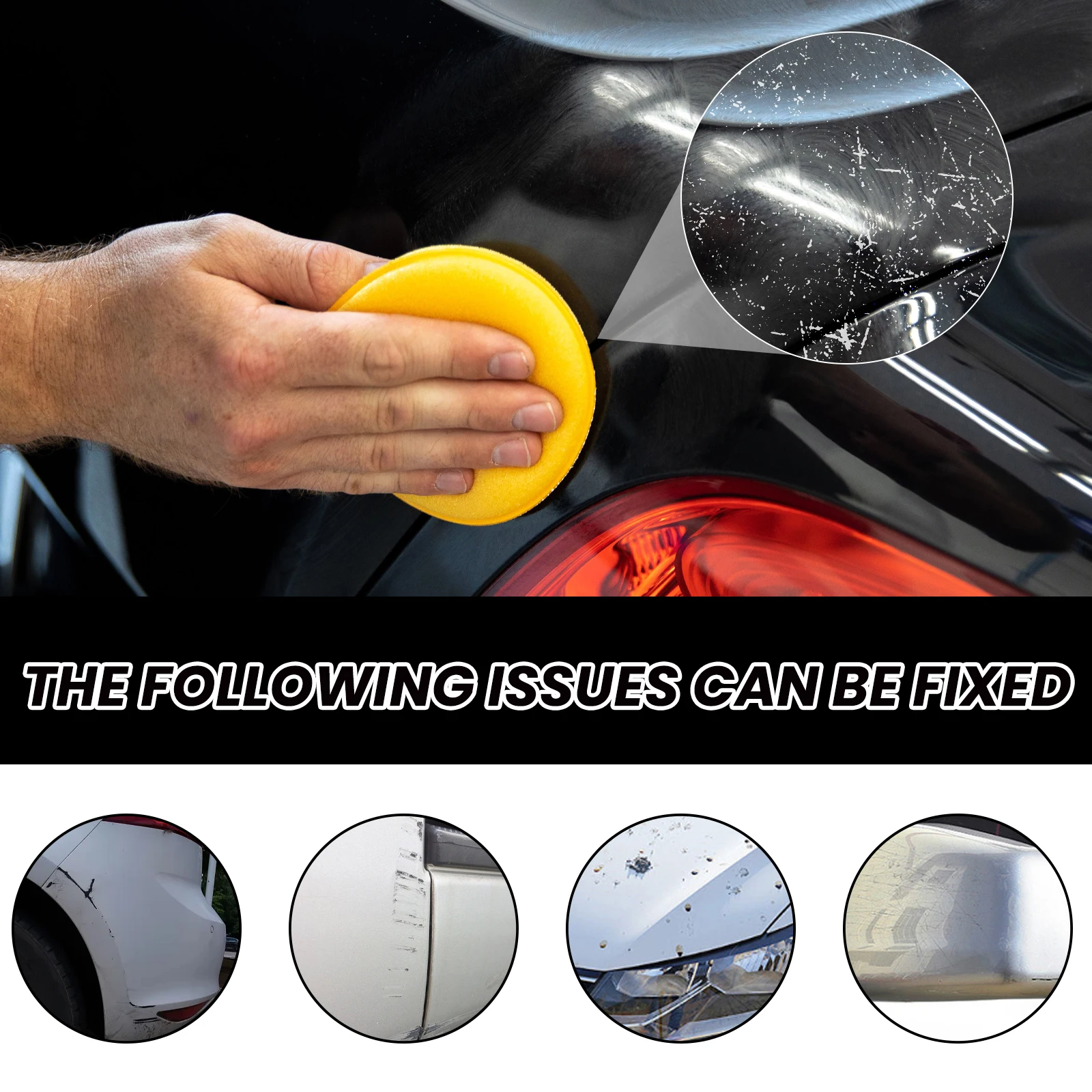 Rayhong Wholesale Car Scratch Removal Wax Car Paint Cleaning Protection Polishing For Car Maintenance Paint Surface Repair