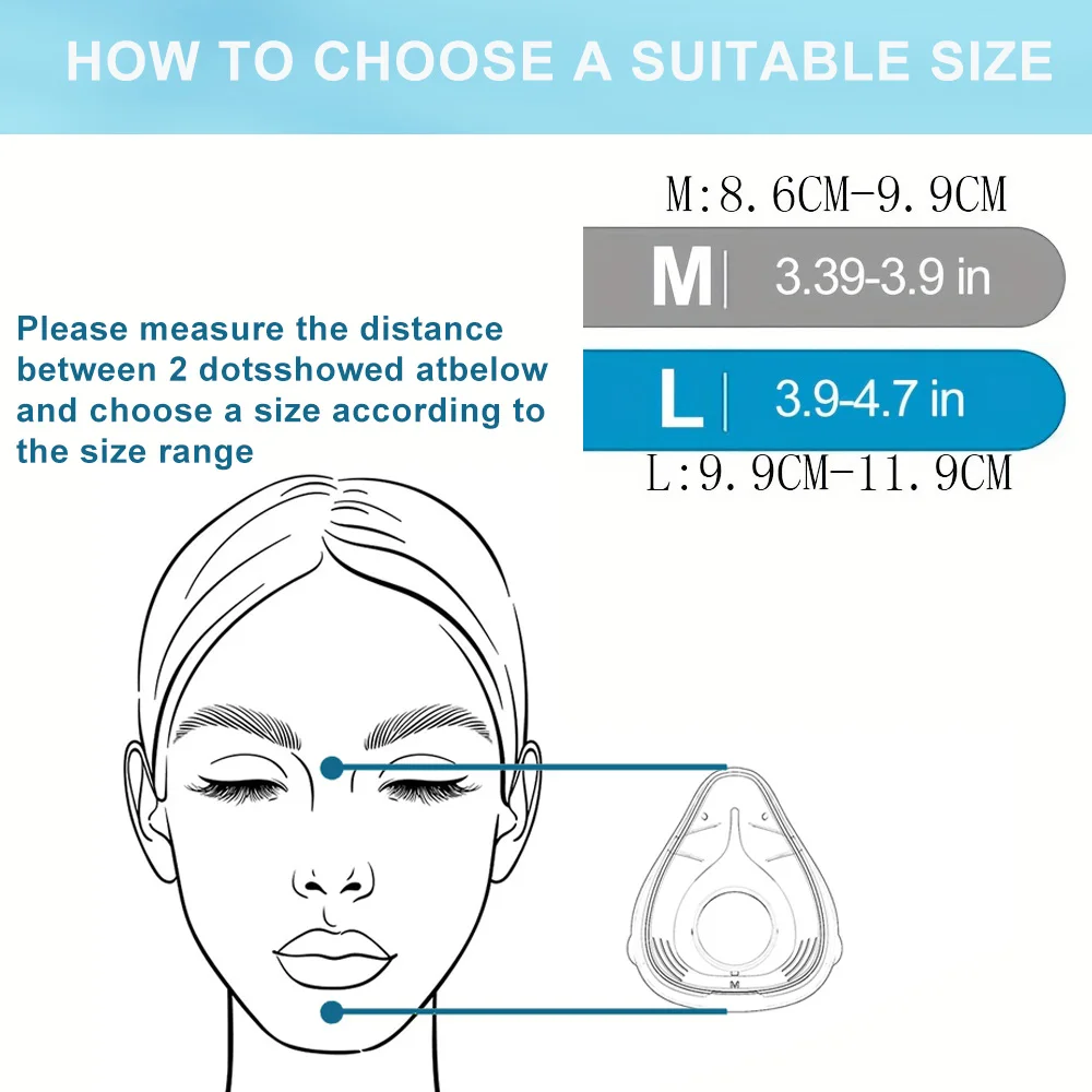 L size Cheap price 1pc reusable silicon mask Replacement CPAP Mask Cushion for AirFit F20 -CPAP mask accessories  Shenzhen