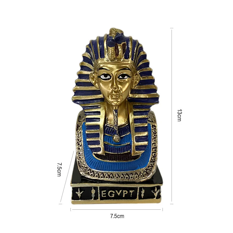 Egypt Vintage Resin Crafts Sculpture Ornaments Creative Home Decoration Gift Tourism Souvenirs