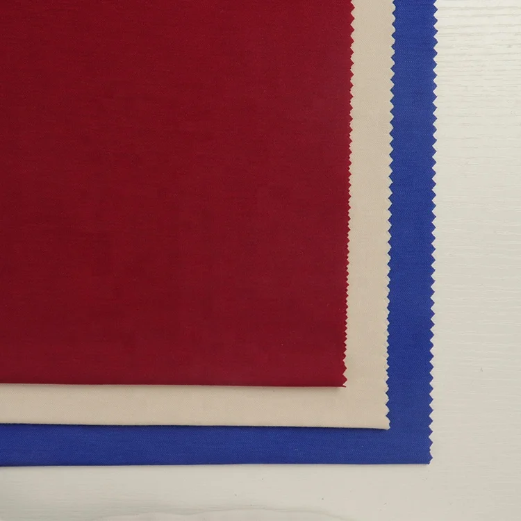 Wholesale 80S breathable cotton pants fabric dress materials cotton nylon blend fabric for office uniforms