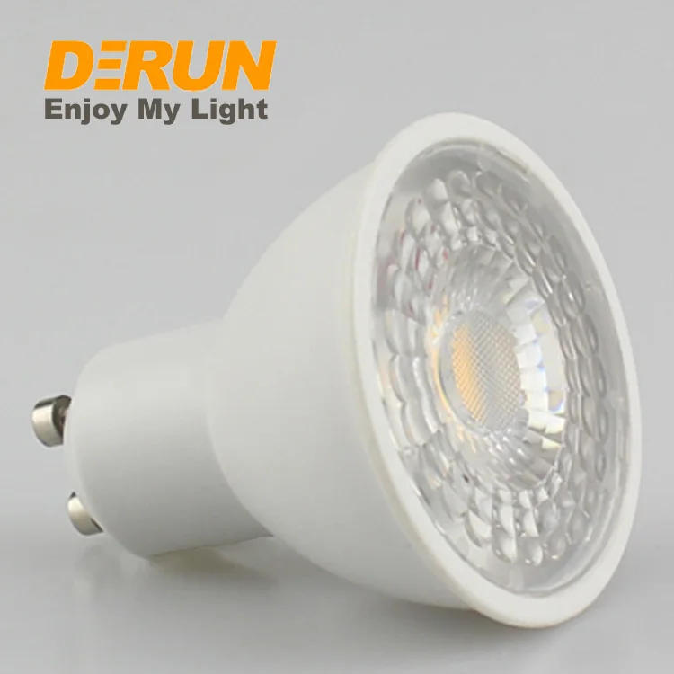 Пластиковые алюминиевые стеклянные линзы 220V-240V GU10 5W-9W 50W Gu10 светодиодные прожекторы лампы