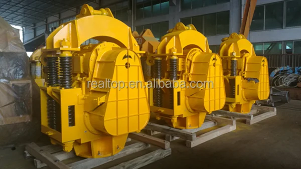 Crane Type Electric Vibro Hammer Pile Driving