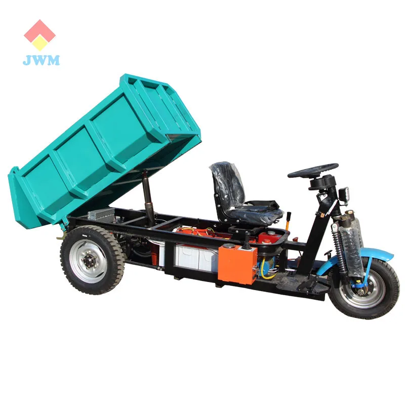 Jinwang Underground Mining Mini Tractor Mini Dumper Cargo Small Dump Truck For Sale