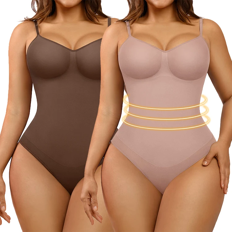 custom private label body shaper Wholesale one piece Slimming Tummy Control seamless bodysuit Bodysuit Shapewear For women