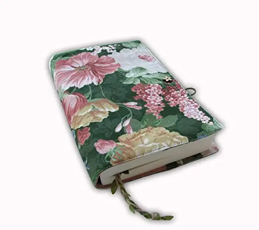 2021 New Design Custom Comic Fabric Book Cover Sleeve Cotton Book Sleeve