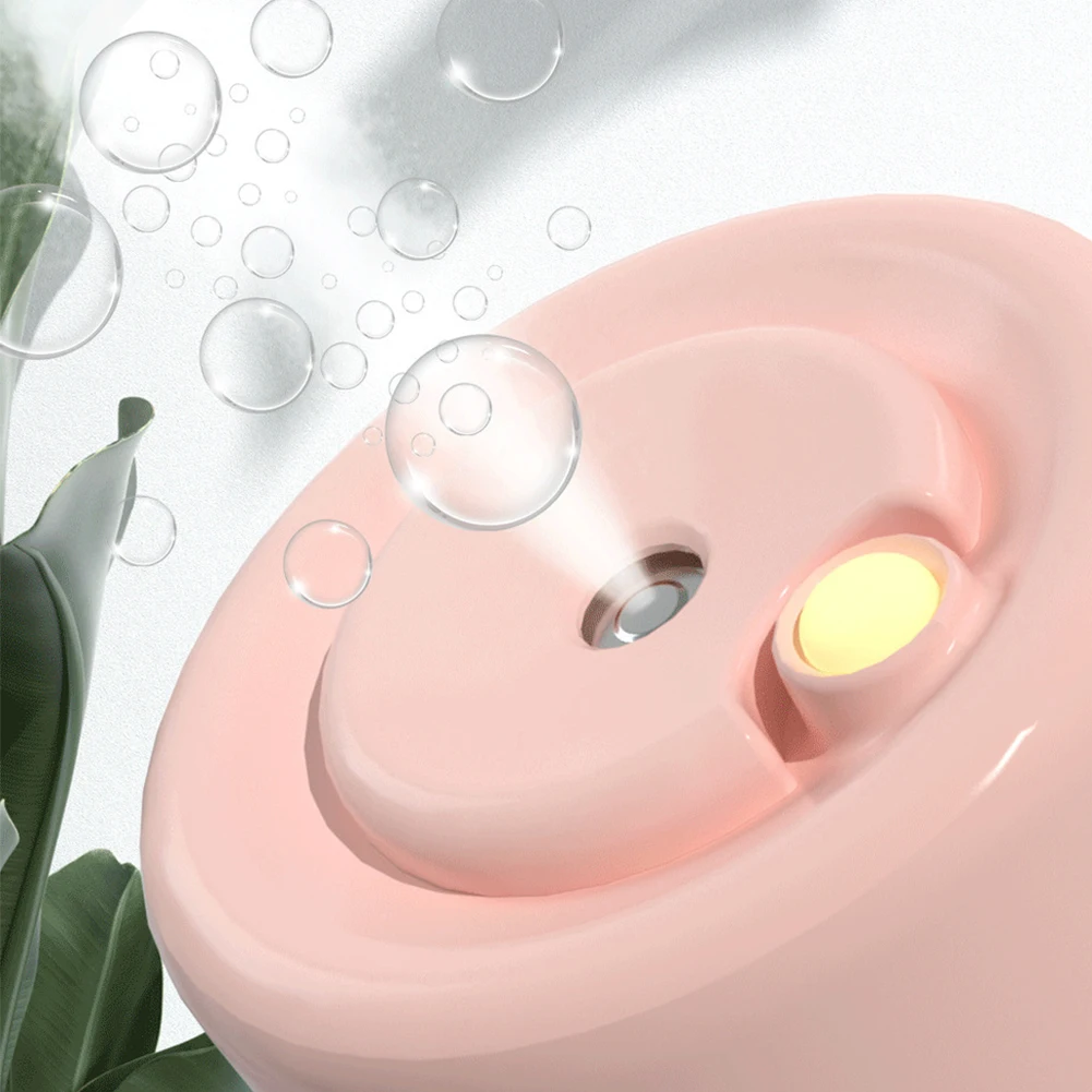 Multifunctional Rainbow Cylindrical Shape 5V Usb Aroma Diffuser Mini Humidifier 280Ml Usb Cool Mist Portable For Pets Kids Room