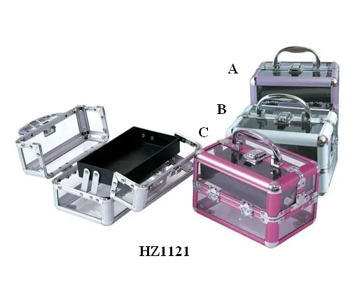 acrylic cosmetic organizer red acrylic clear makeup case clear cosmetic case From Manufacturer Winx Foshan,Guangdong,China