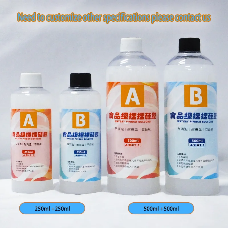 Art Relieve Stress Product liquid silicone Diy Hand Mold Cat Claw Decompression Toy Kneading Rubber