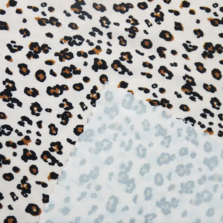 Fashion 80%nylon 20%spandex spots design swimsuit printed fabric