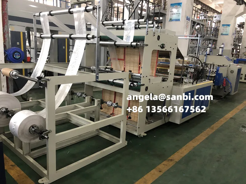 Automatic Plastic Shopping Bag  Making Machine Price