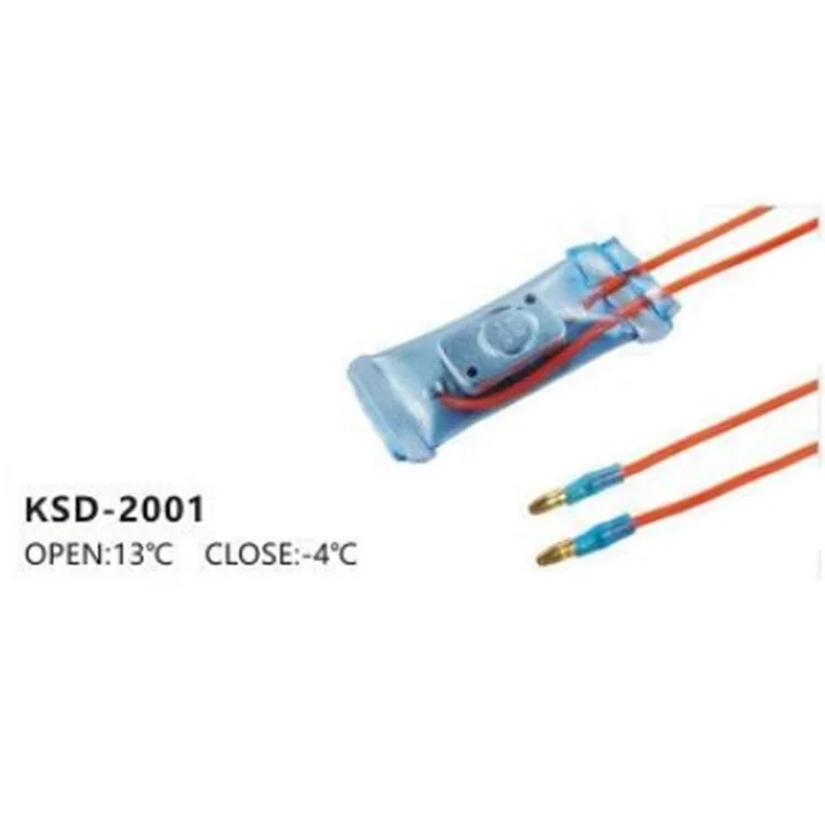 KSD-2001 good quality top selling refrigeration spare parts automatic temperature refrigerator defrost bimetal thermostat