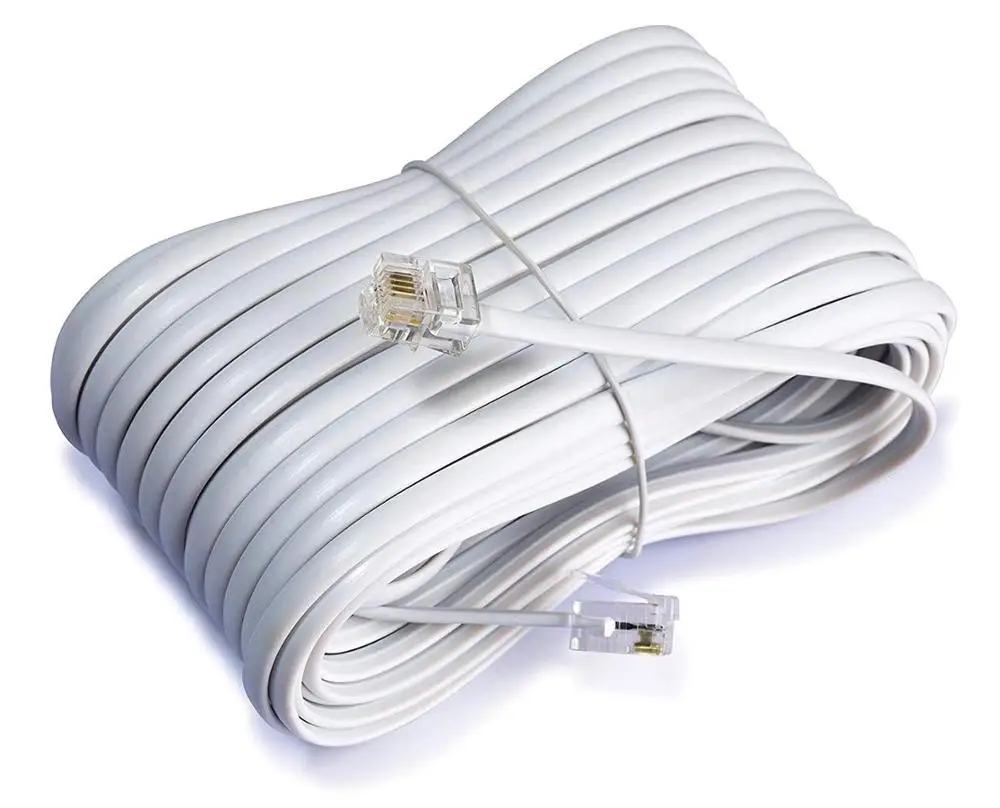 Rj11 телефонный медный 26 телефонный 24 Rj9 сплиттер телефонный кабель провод