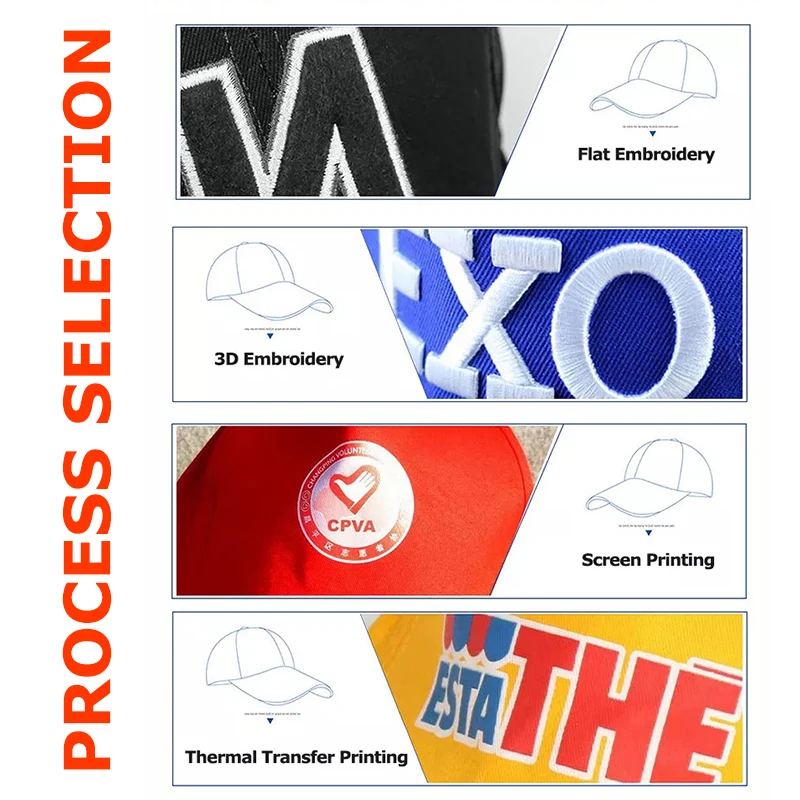 Custom yupoong embroidery trucker hat mesh trucker cap hat