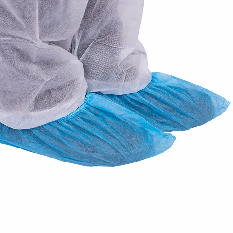 Low Cheap Pp Medic Cap & Shoes Disposable Shoe Cover For Hospital Disposable