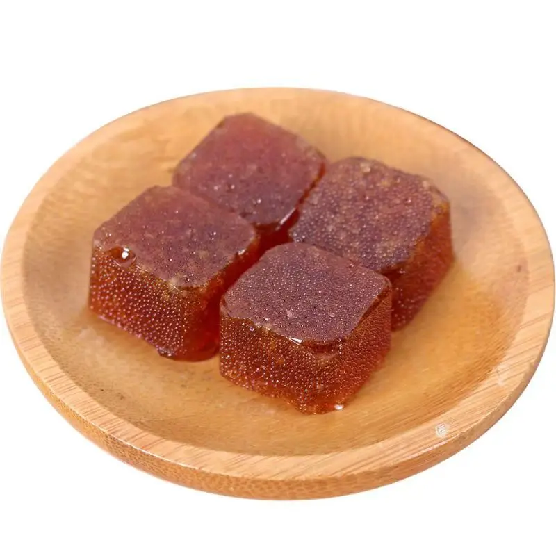 Honey Wax Sugar Gummy Candy Bulk Box Hard Texture Fruit Sour Sweet Flavors Certified Halal Variety Ball Drop Patterns Toy Candy