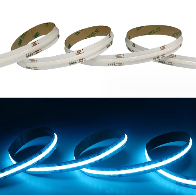 Светодиодные светодиодные лампы RGB RGBW Cob полосы 840 светодиодов/м Умные Огни Водонепроницаемые гибкие