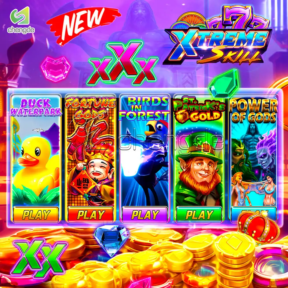 Wild Multi Play Video Games Vertical Game Board Skill Machine Board Nudge Game Xtreme For Sale