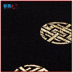 100% Polyester 80D Jacquard Chinese Satin Brocade Fabric For Chinese Traditional Clothes