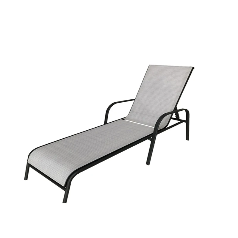Chaise Longue Textilener Piscine Garden Sets Swimming Pool Furniture Sunbeds for Beach