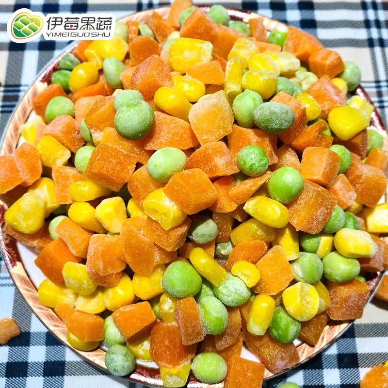Frozen mixed vegetables carrot sweet corn green pea