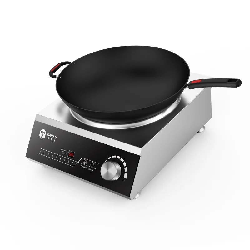 5000W Commercial Induction Cooktop Concave Top Induction Cooker