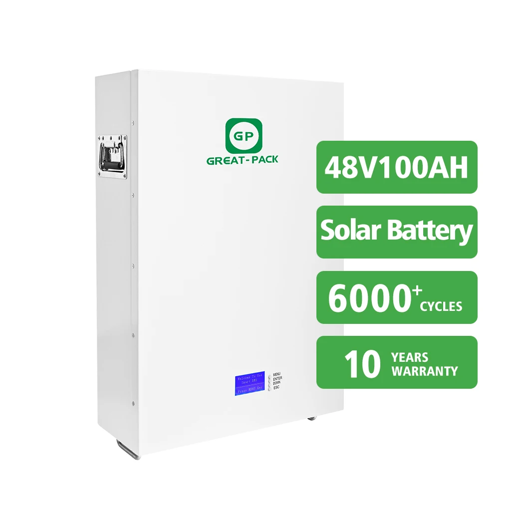 Household Energy Storage Batteries 5KW 48V 100AH Lithium Battery Solar Battery Storage Units
