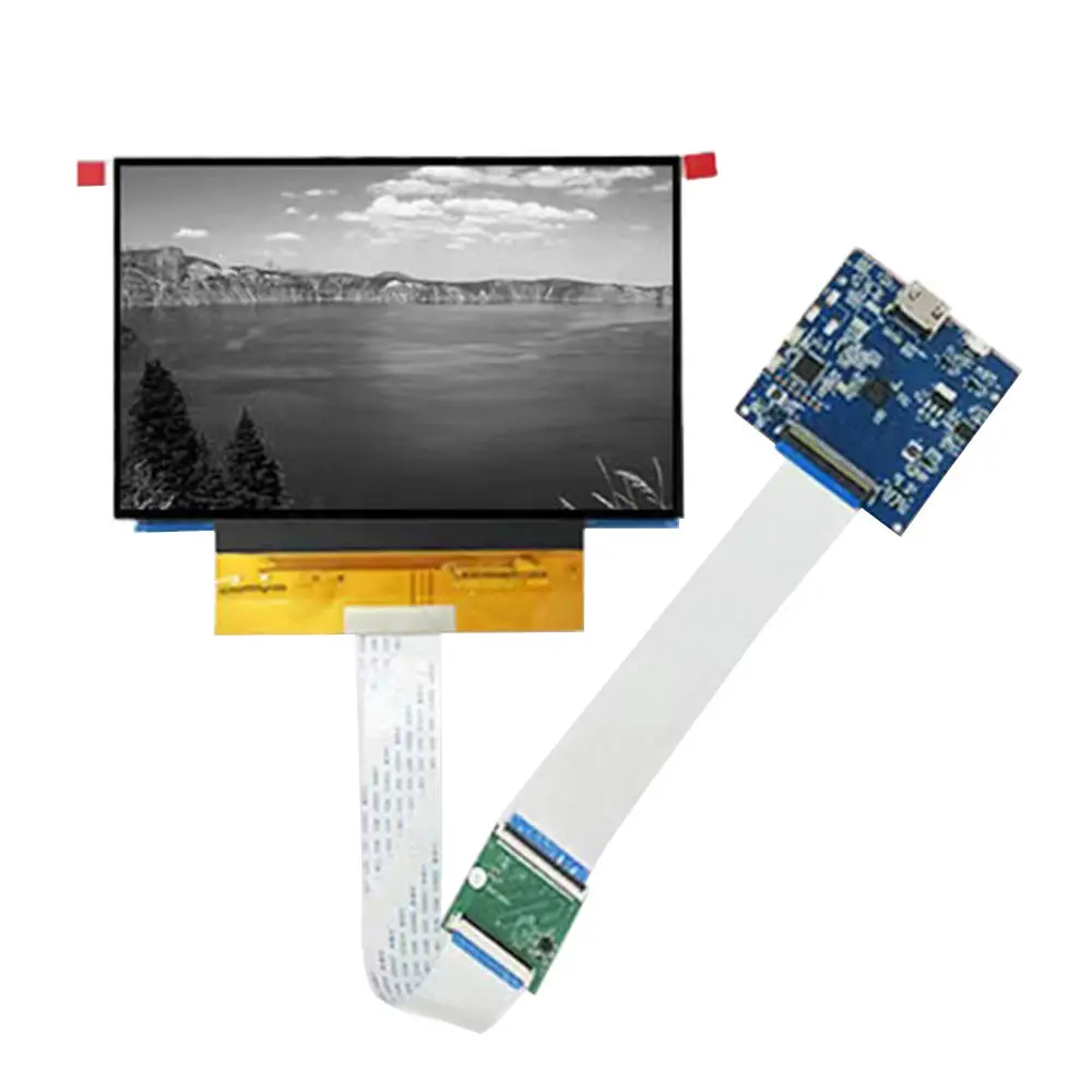 7.6 Inch Lcd Screen 4098*2560Mono Monochrome Black And White Screen High Resolution Supporting Driver Board For Pc Raspberry Pi