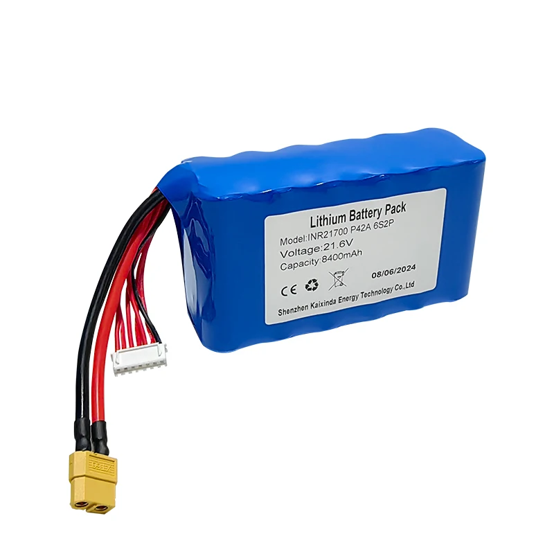 Li-ion Battery 18650 2p6s 5000mAh 22.2v Battery Pack