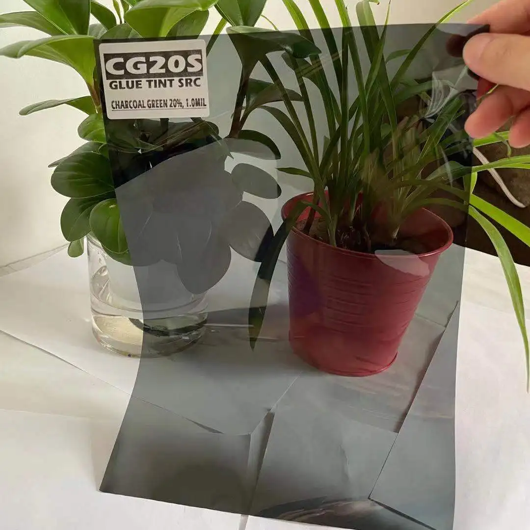 CG20S GOOD QUALITY VLT 20% IR 11% UV 99% GLUE TINT HEAT RESTANT WINDOW FILM CERAMIC SOLAR CONTROL WINDOW AUTOMOTIVE FILM
