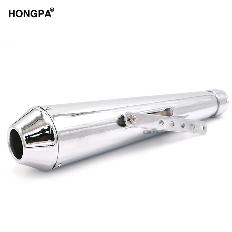 Модифицированная выхлопная труба HONGPA для мотокросса универсальная мотоцикла Кафе racer Harley