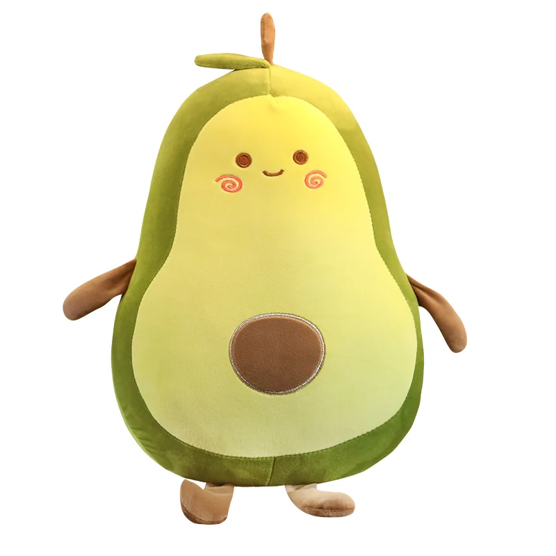 Kawaii авокадо плюшевая игрушка подушка кукла на заказ мягкий