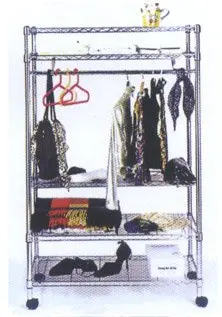 Simple and convenient clothes storage rack for Household