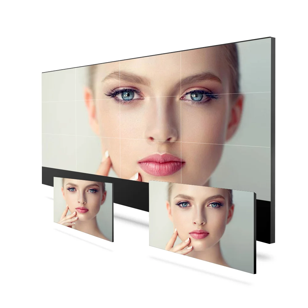 Professional Supplier 55 Inch Price Screen Display Lcd Flexible Panel Led Video Wall Support