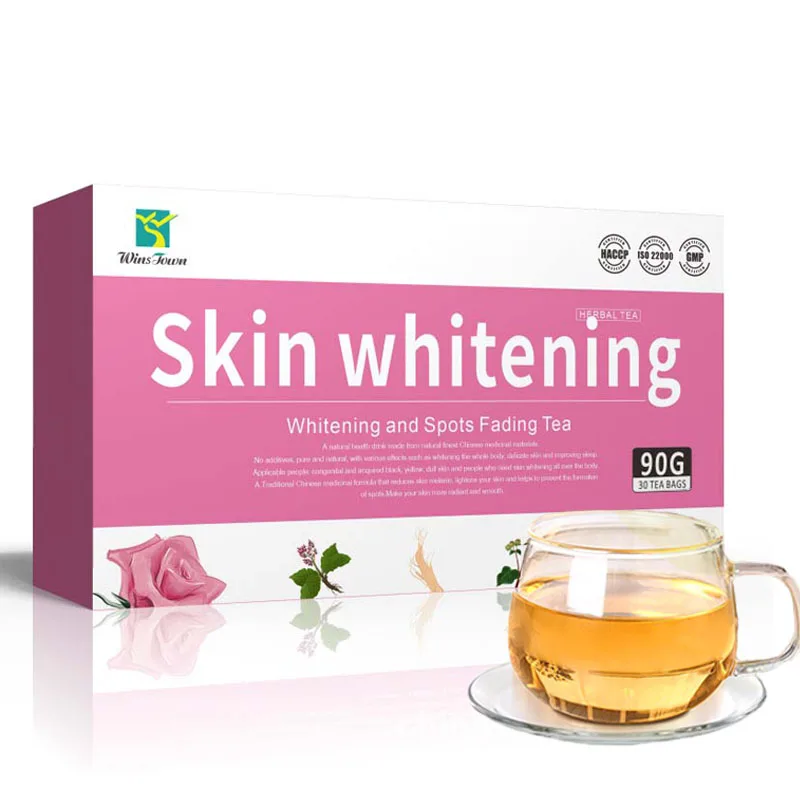 2024 Hot Sell Woman Health Beautiful All Skin Types Whitening And Spots Fading Tea