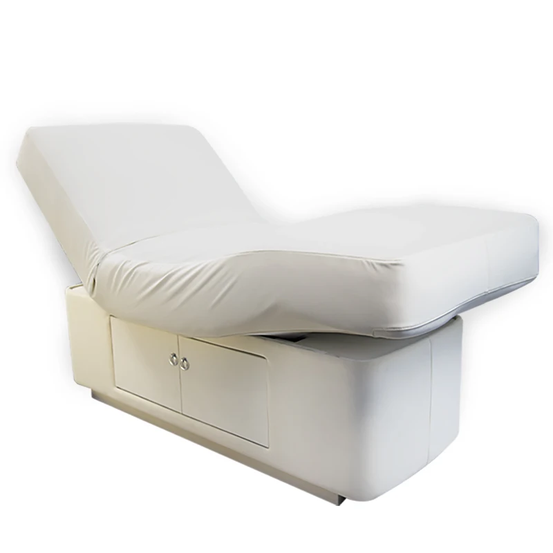 Portable Folding Spa Massage Bed Beauty Salon Furniture Modern Commercial Furniture 1 Set 10 Years Structural with Store Cabinet