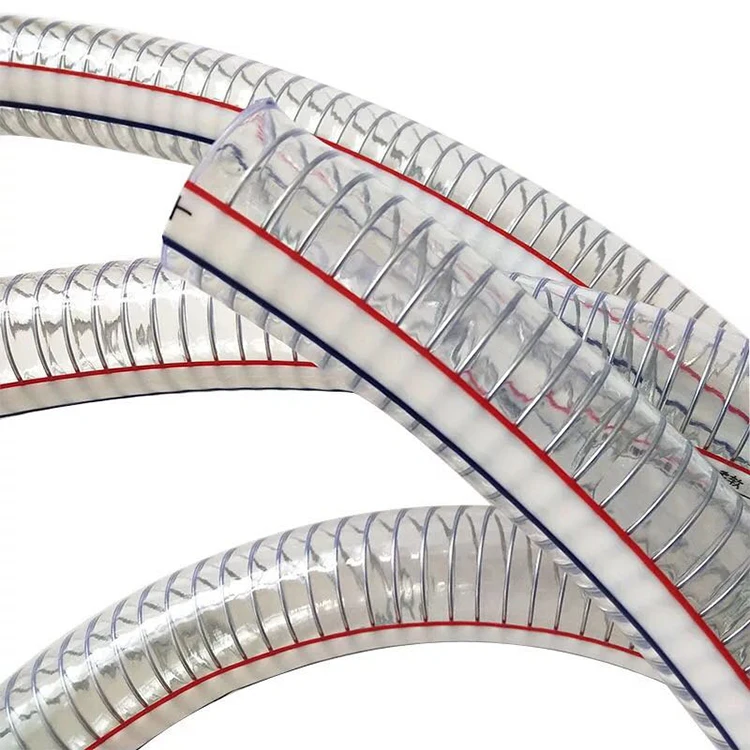 High pressure pvc spiral flexible hose pvc thunder spring hose