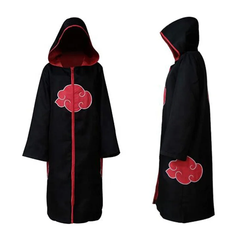 J9505 Cosplay Set Anime Christmas Party Sasuke Clothing Cloak Cape Adult Kids Cosplay Halloween Costume