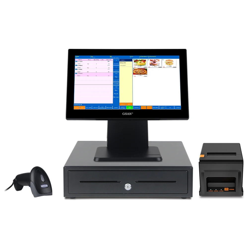 Professional Payment System All In One Sale Touch Pos Cash Register System Touch Retail Pos System